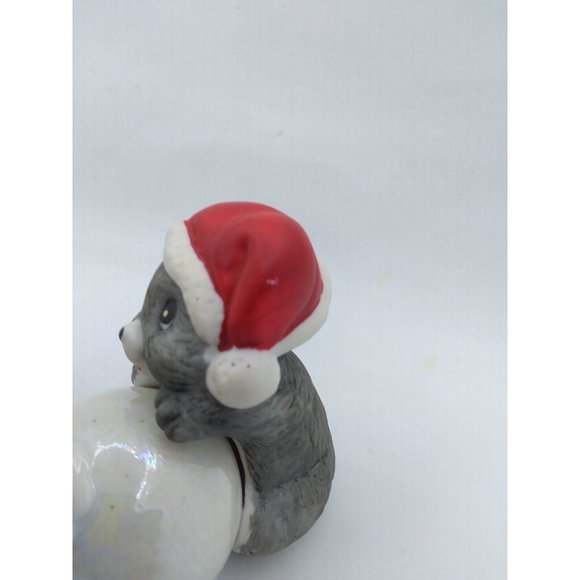 Vintage 1986 House of Lloyd kitschy Christmas Mice Salt and Pepper Shakers - Picture 12 of 14